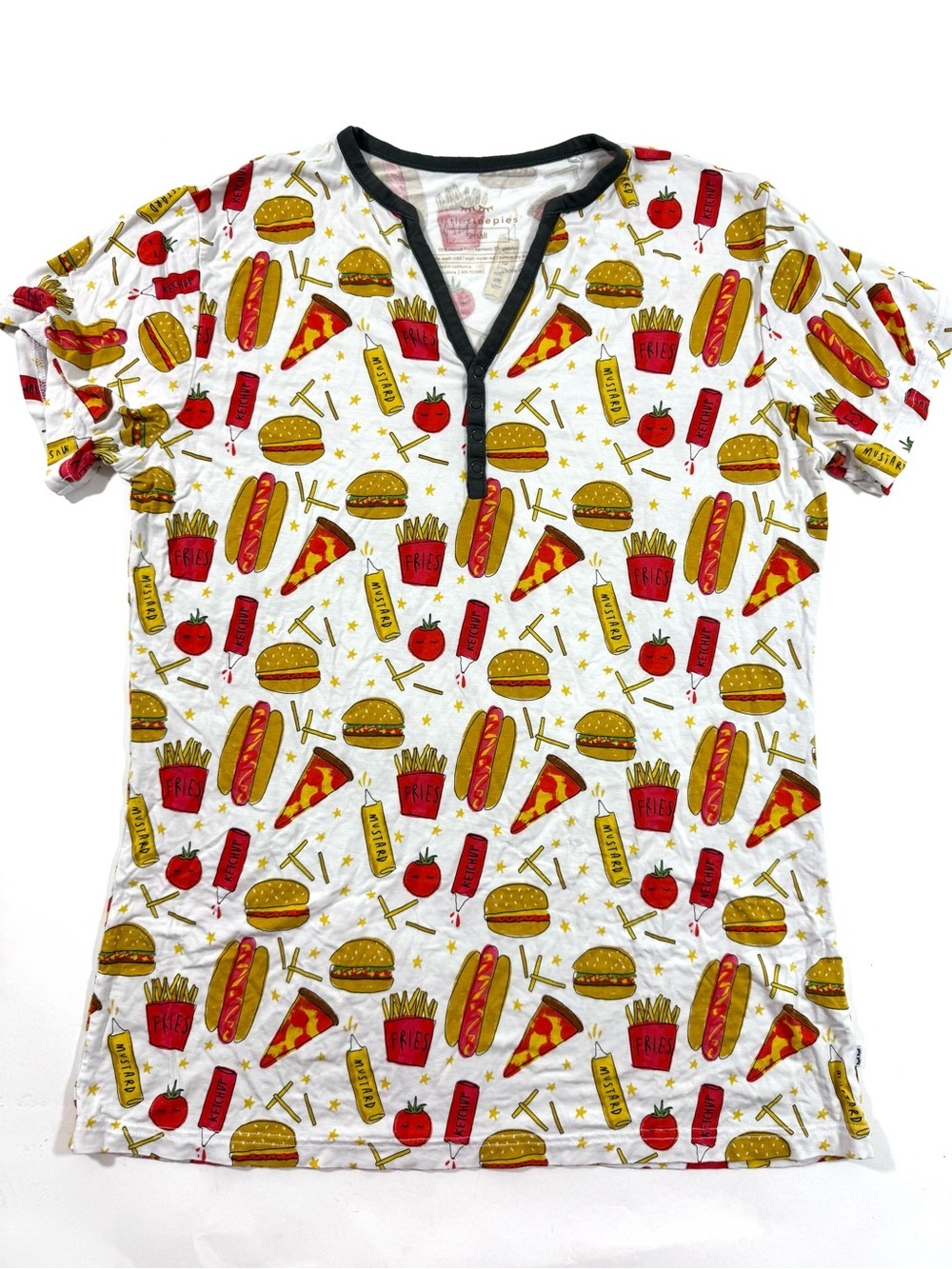 Little Sleepies Fast Foodie Pajama Top Sleepwear